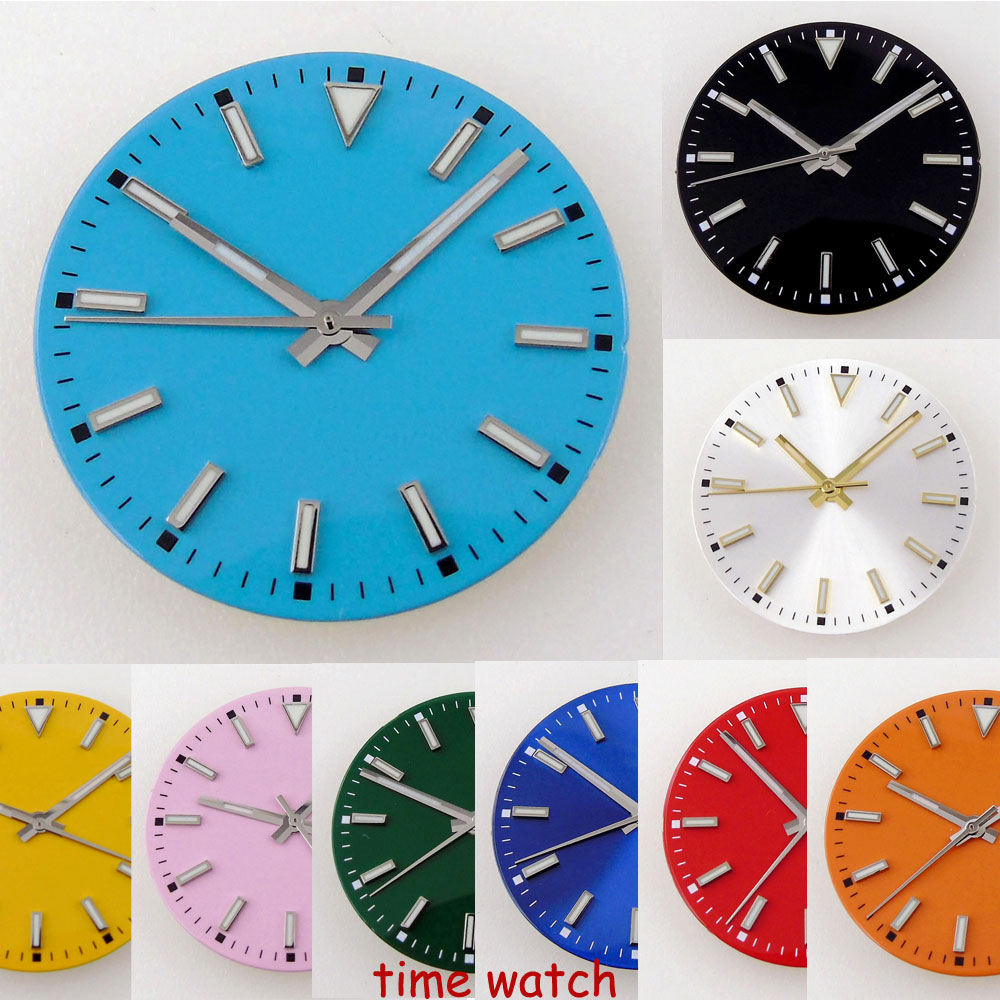 Luminous Dial Face - 29mm Watch Dial Hands Fit For
