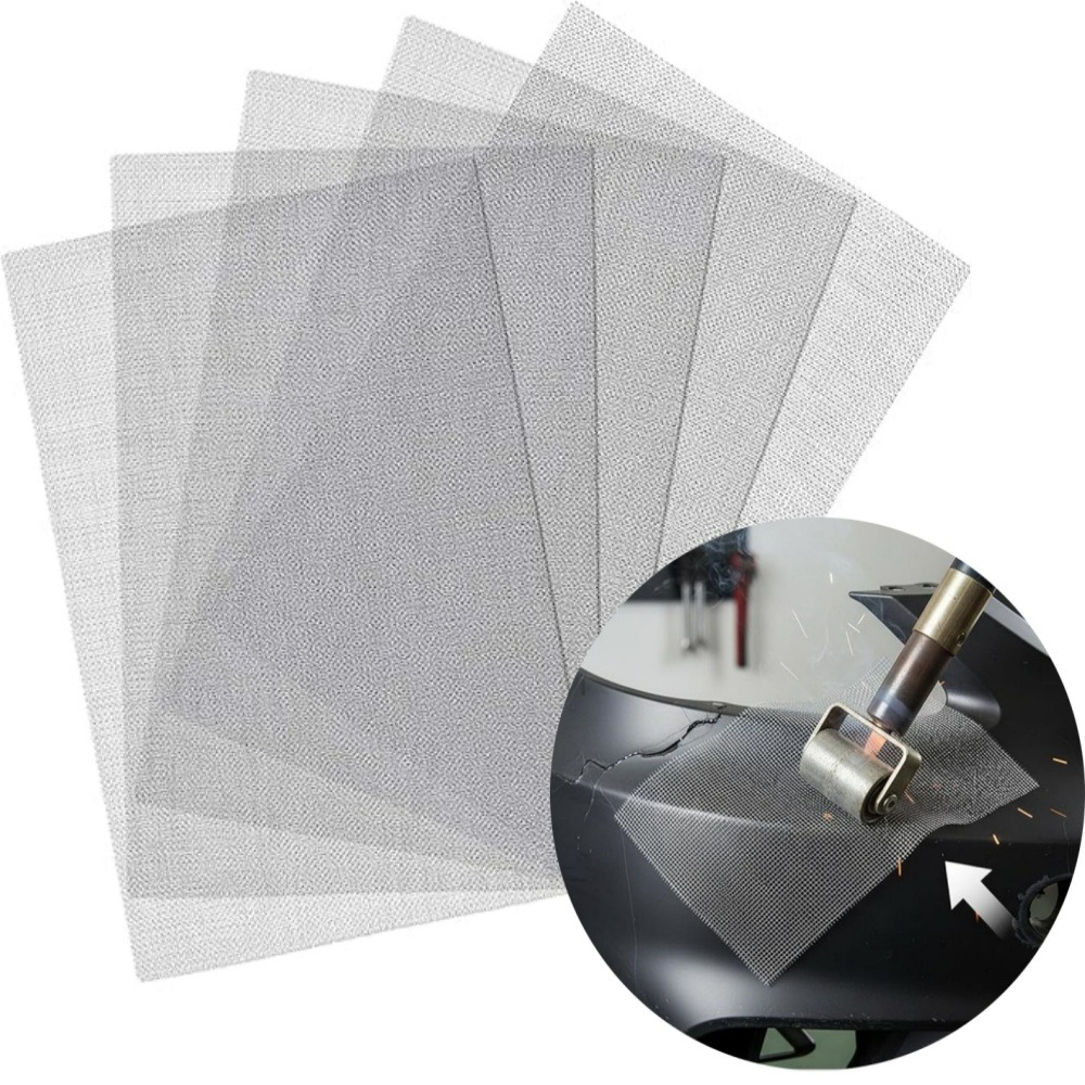 Mesh Stainless Strap - Car Bumper Stainless Steel Repair Mesh