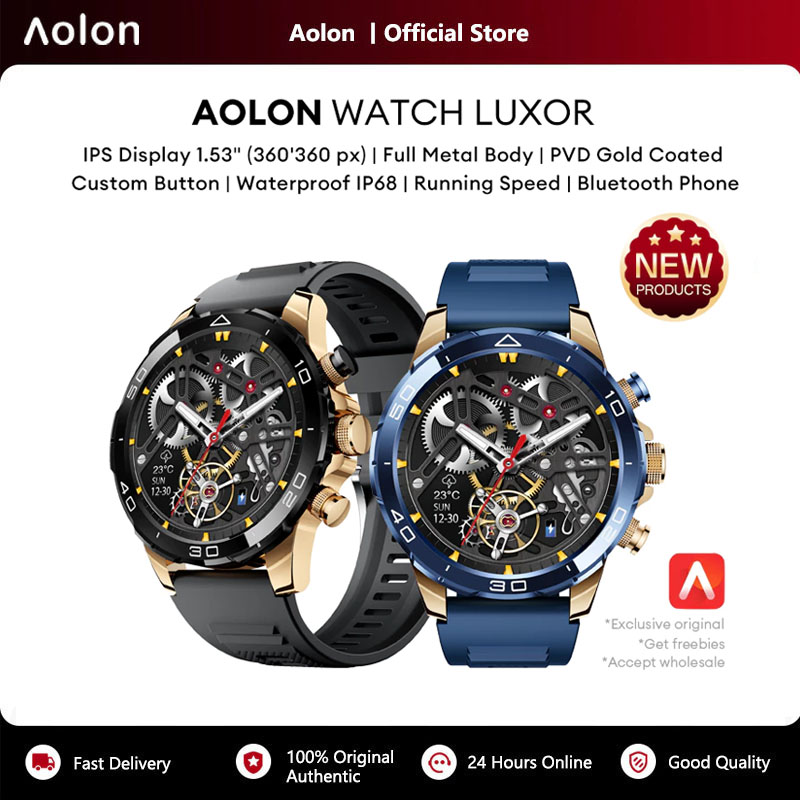 Smartwatch Digital Watches For Men - Aolon Luxor Classic Smart Watch 1.53