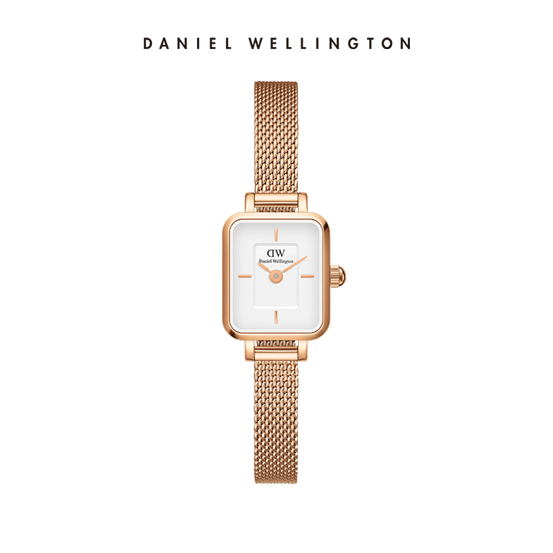 Mesh Stainless Strap - Daniel Wellington Quadro Mini Women Watch