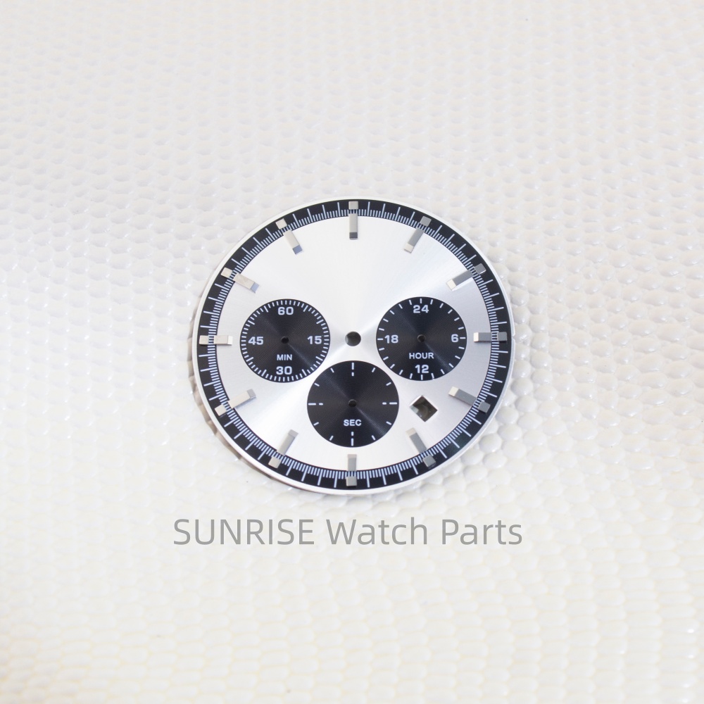 Luminous Dial Face - 35.5mm VD53 Watch Dial Hands For