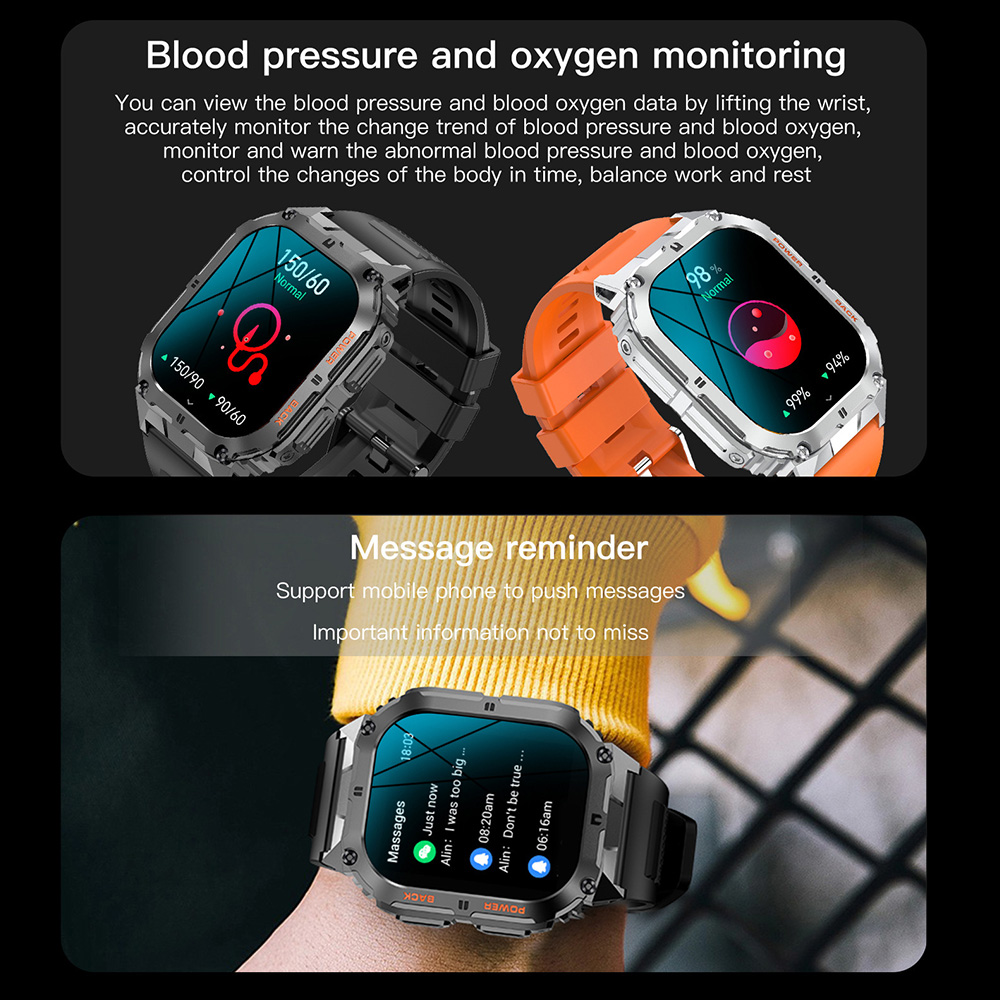 K61 Pro Smart Watch Men Women  - Smartwatch Digital Watches For Men 评论和价格