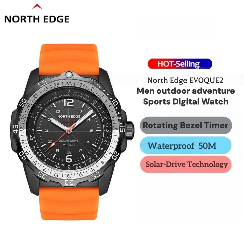NORTH EDGE Men Outdoor Digital - Smartwatch Digital Watches For Men 评论和价格