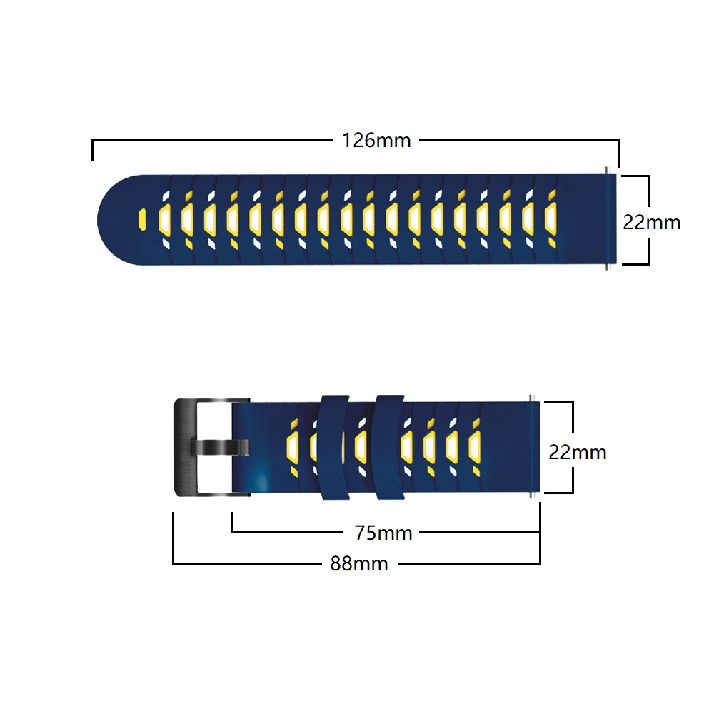 Replacement 22mm Watch Bands F - Tag Watches Smartwatch 评论和价格