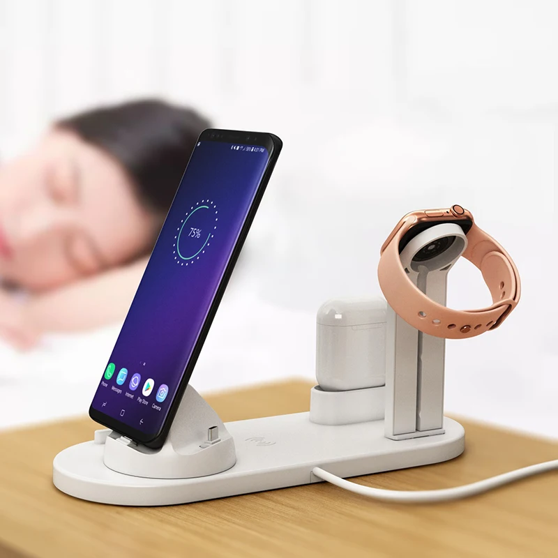 Wireless 3 in 1 Charger Holder - Watch Watch Xs 评论和价格