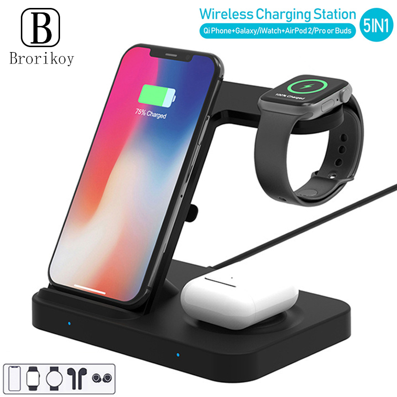 5-in-1 wireless charging stati - Watch Watch Xs 评论和价格
