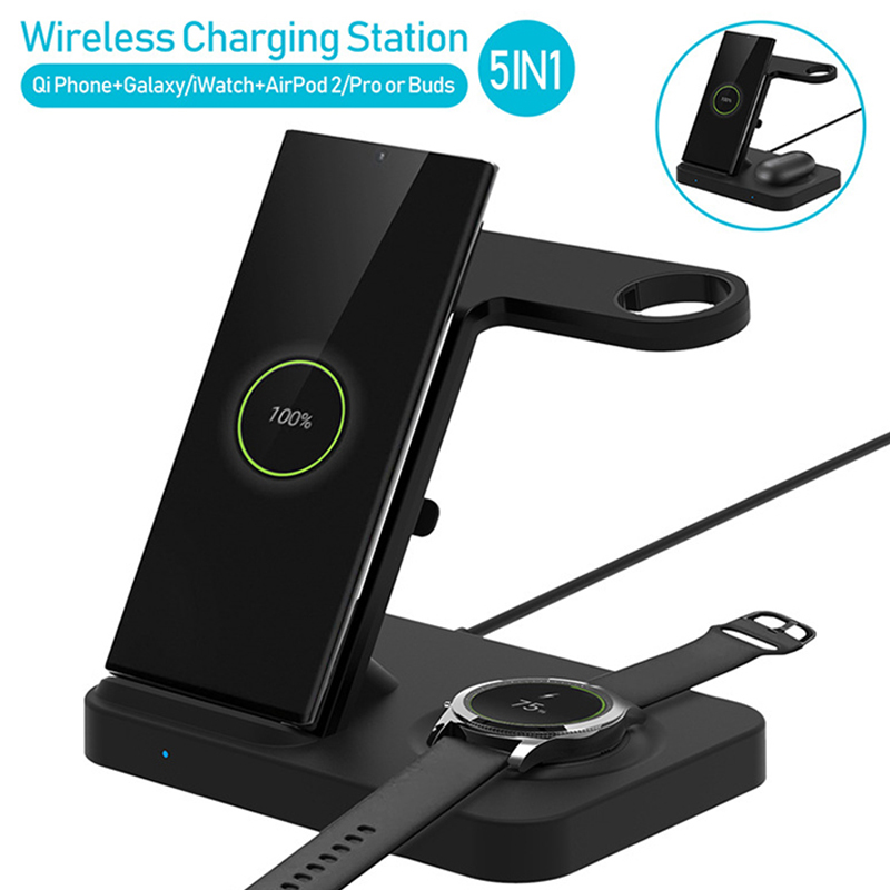 5-in-1 wireless charging stati - Watch Watch Xs 评论和价格