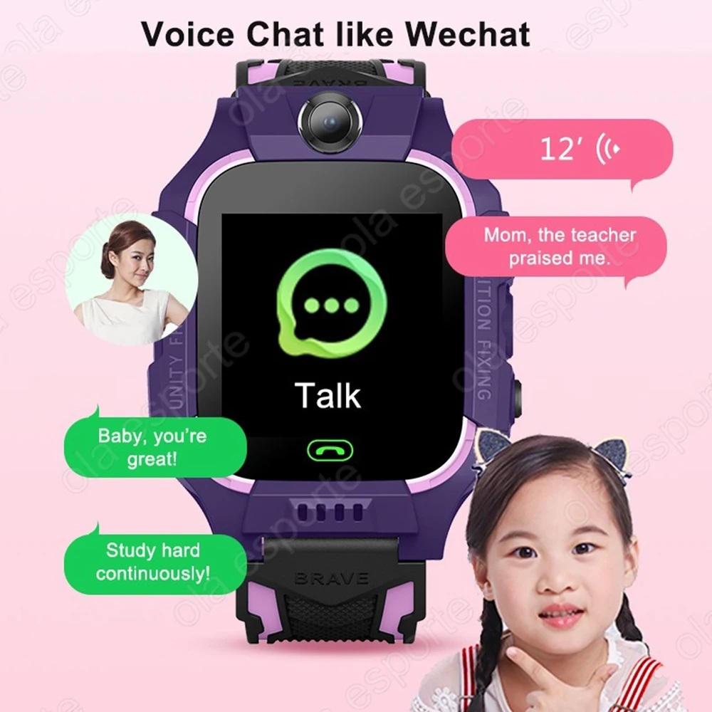 Q12 Kids Smart 2G Call Phone W - Smartwatch Digital Watches For Kid Boy With Alarm 评论和价格