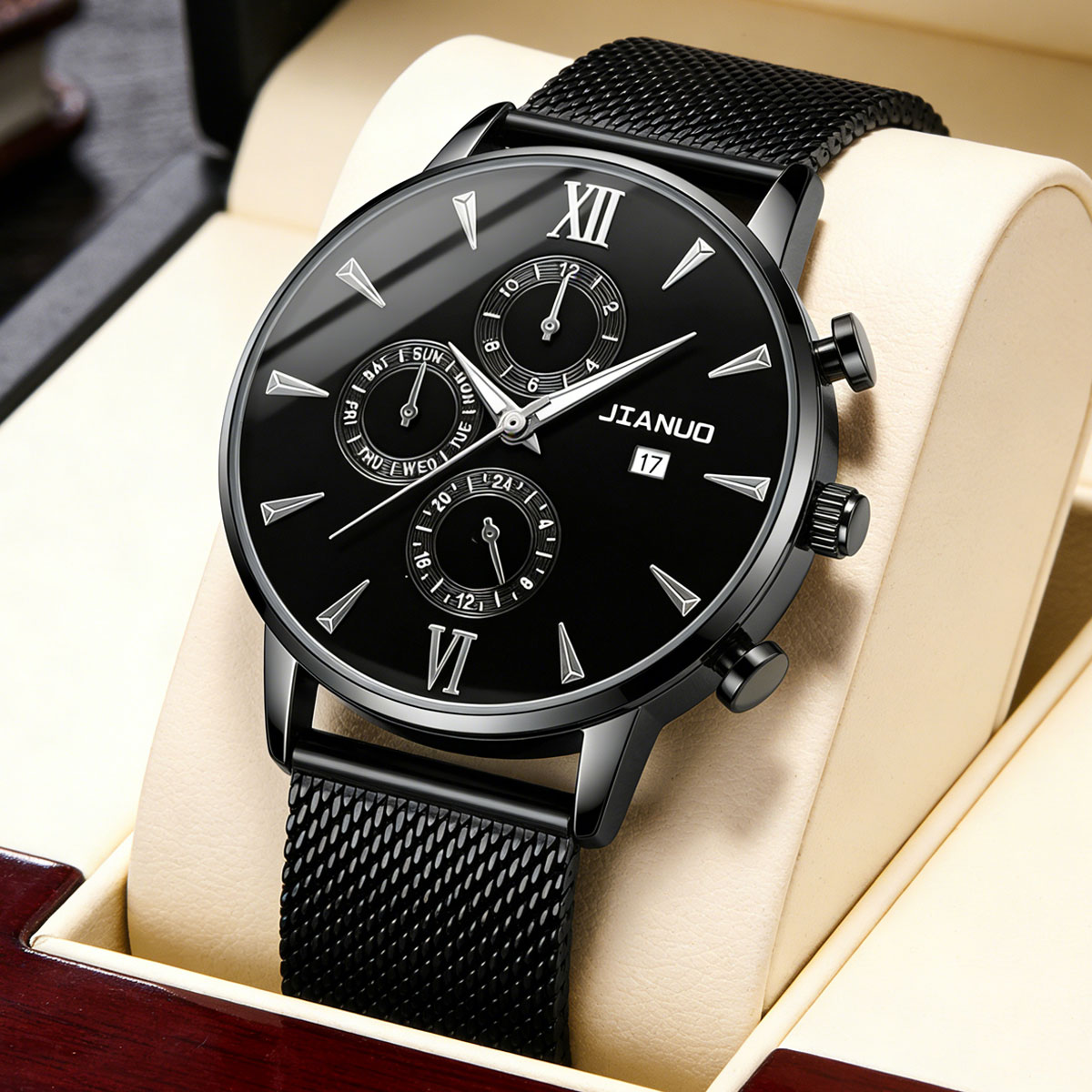 Trendy Casual Men's Milan Mesh - Mesh Stainless Strap 评论和价格