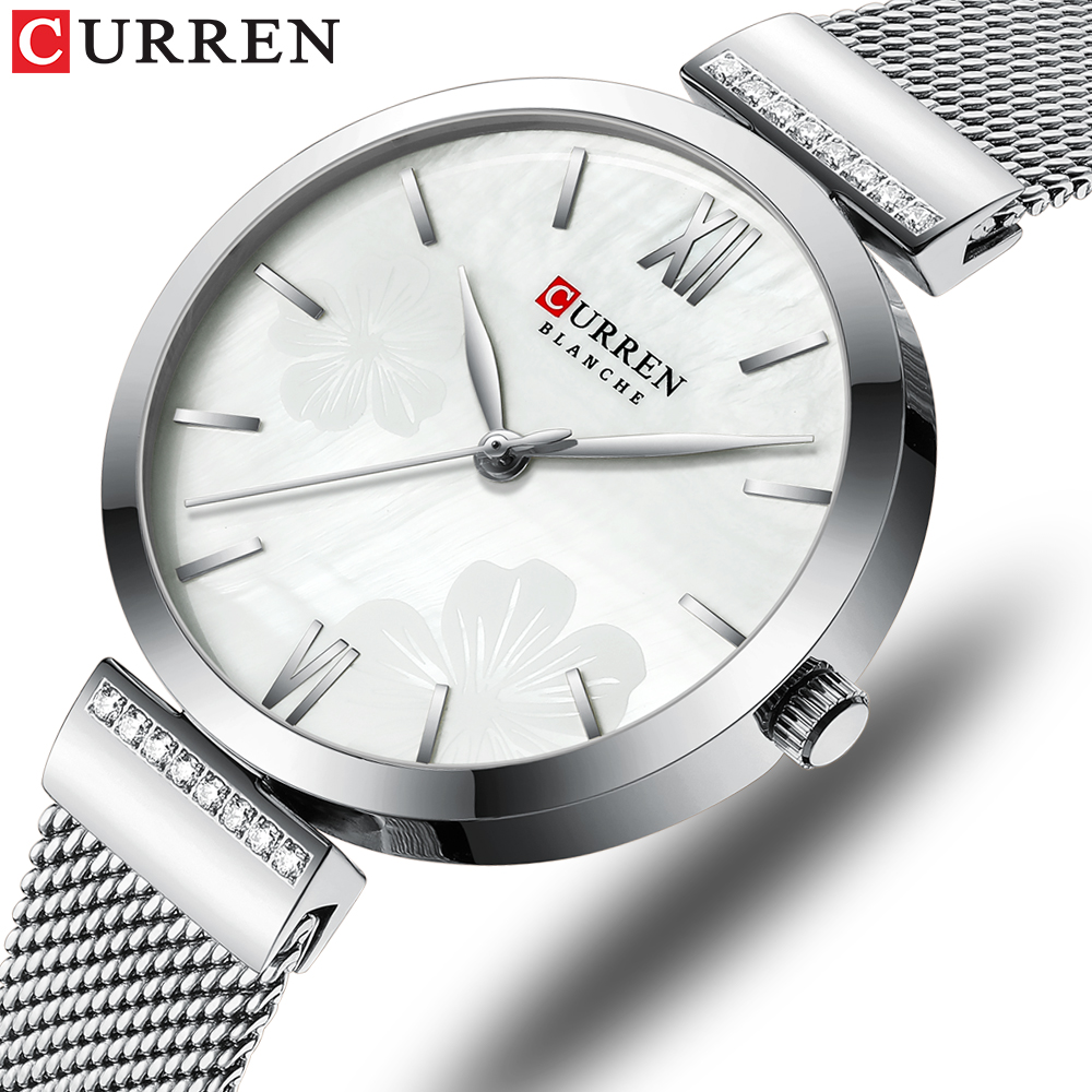 CURREN 9067 Minimalist Quartz  - Mesh Stainless Strap 评论和价格