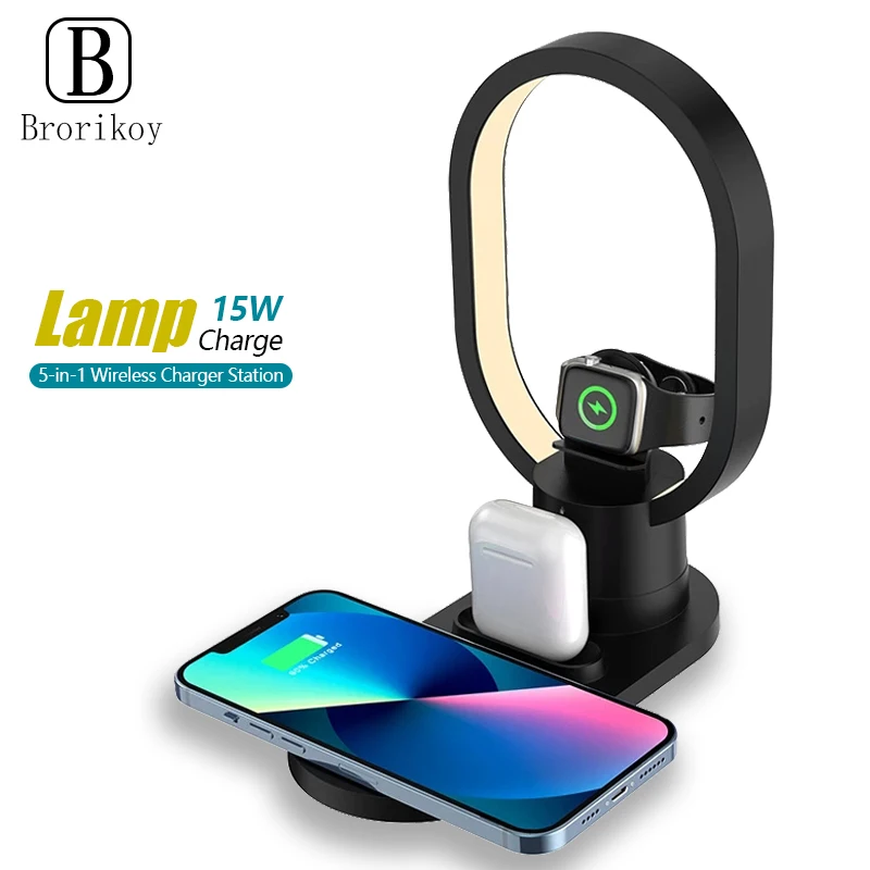 4in1 Night Light Wireless Char - Watch Watch Xs 评论和价格