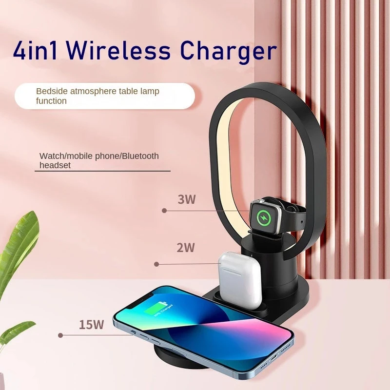 4in1 Night Light Wireless Char - Watch Watch Xs 评论和价格