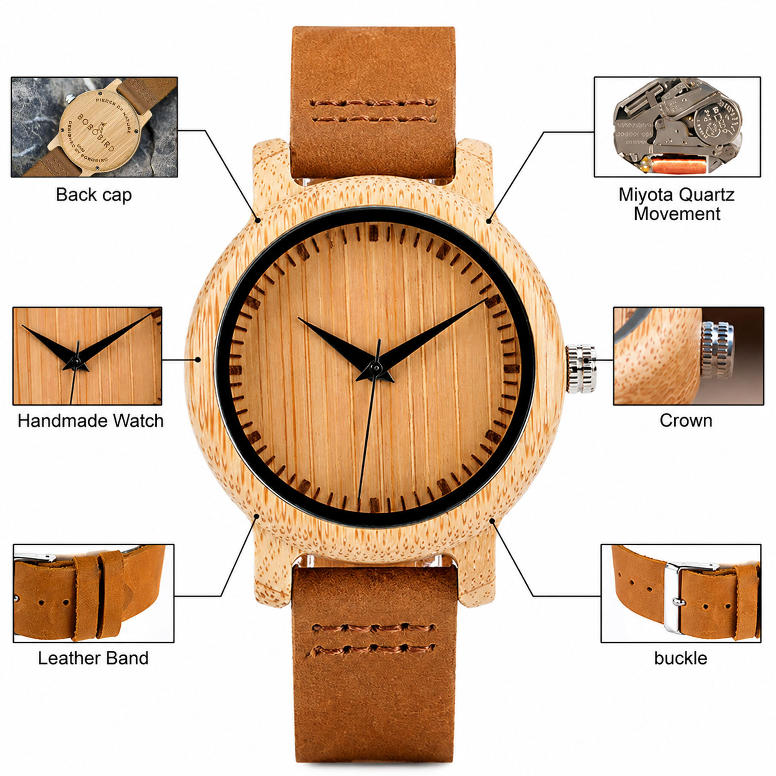 High Quality Watch Bamboo Case - Couple Watches Smartwatch 评论和价格