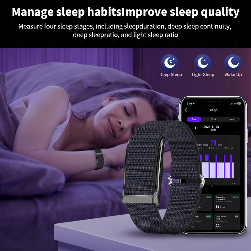 LIGE Smart Watch Heart Rate Bl - Smartwatch Square Watches For Men 评论和价格