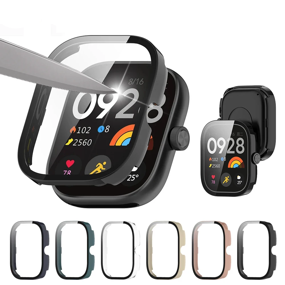Tempered Glass+Case For Xiaomi - Smartwatch Watches For Men 评论和价格