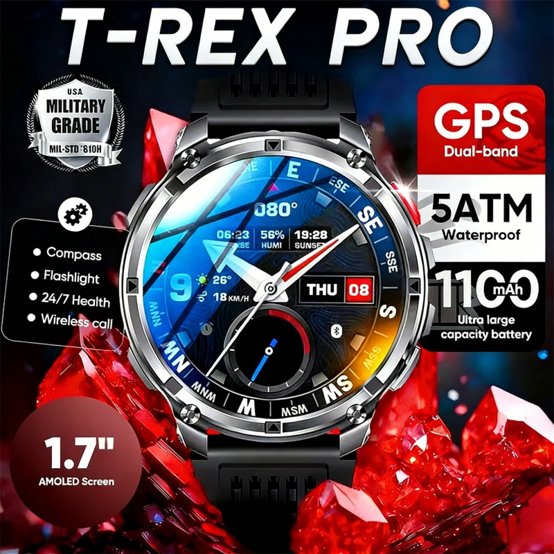 Outdoors Military Smart Watche - Smartwatch Running Watches For Men 评论和价格