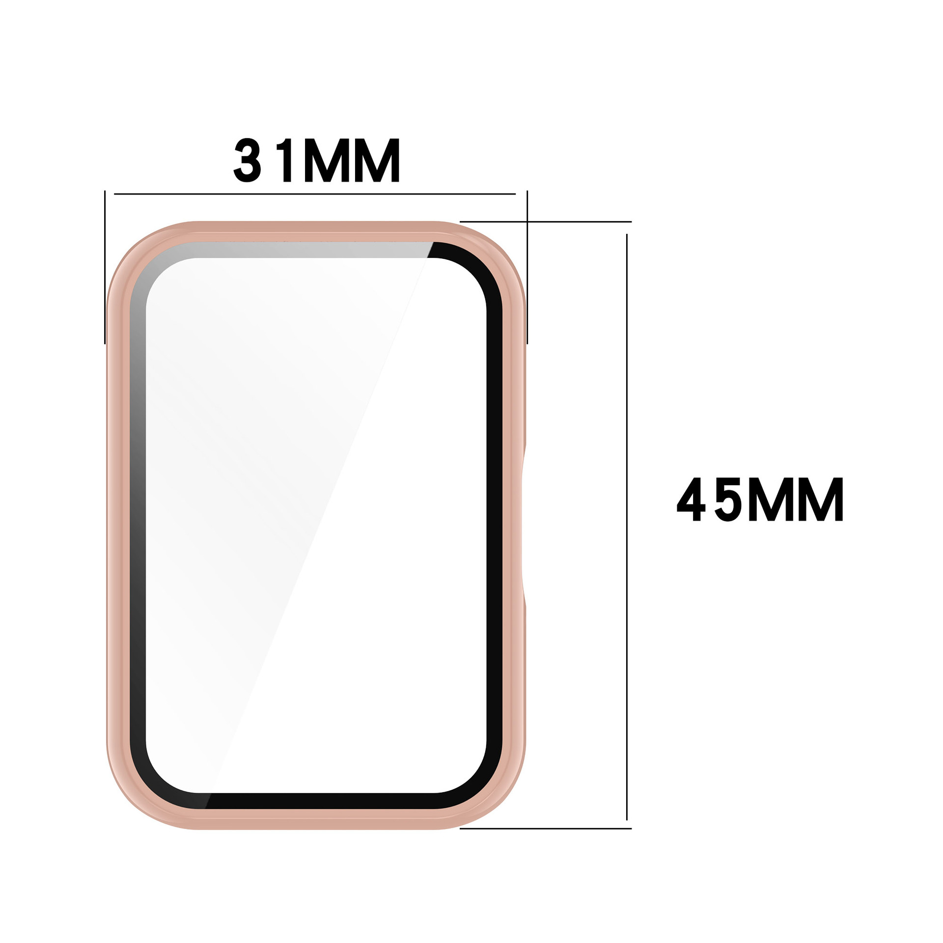 Glass+Case For Samsung Galaxy  - Smartwatch Watches For Men 评论和价格