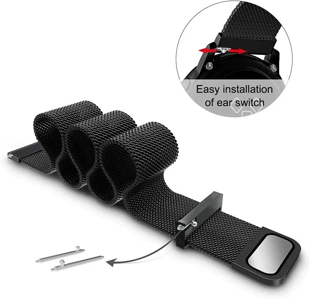 18mm Milanese Loop Strap For X - Tag Watches Smartwatch 评论和价格