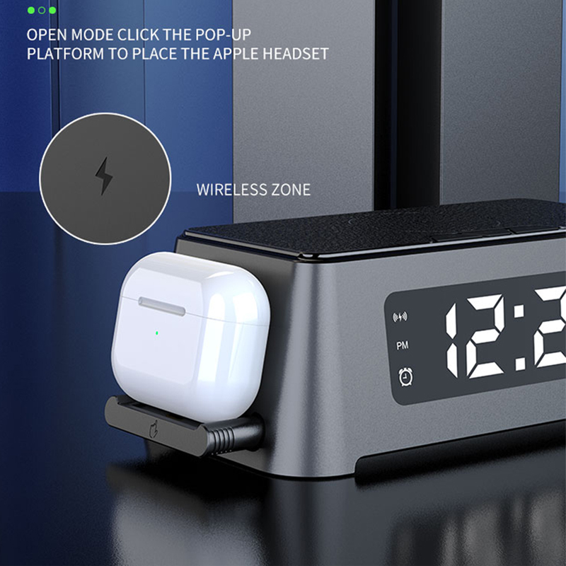 15W Qi Alarm Clock Wireless Ch - Watch Watch Xs 评论和价格