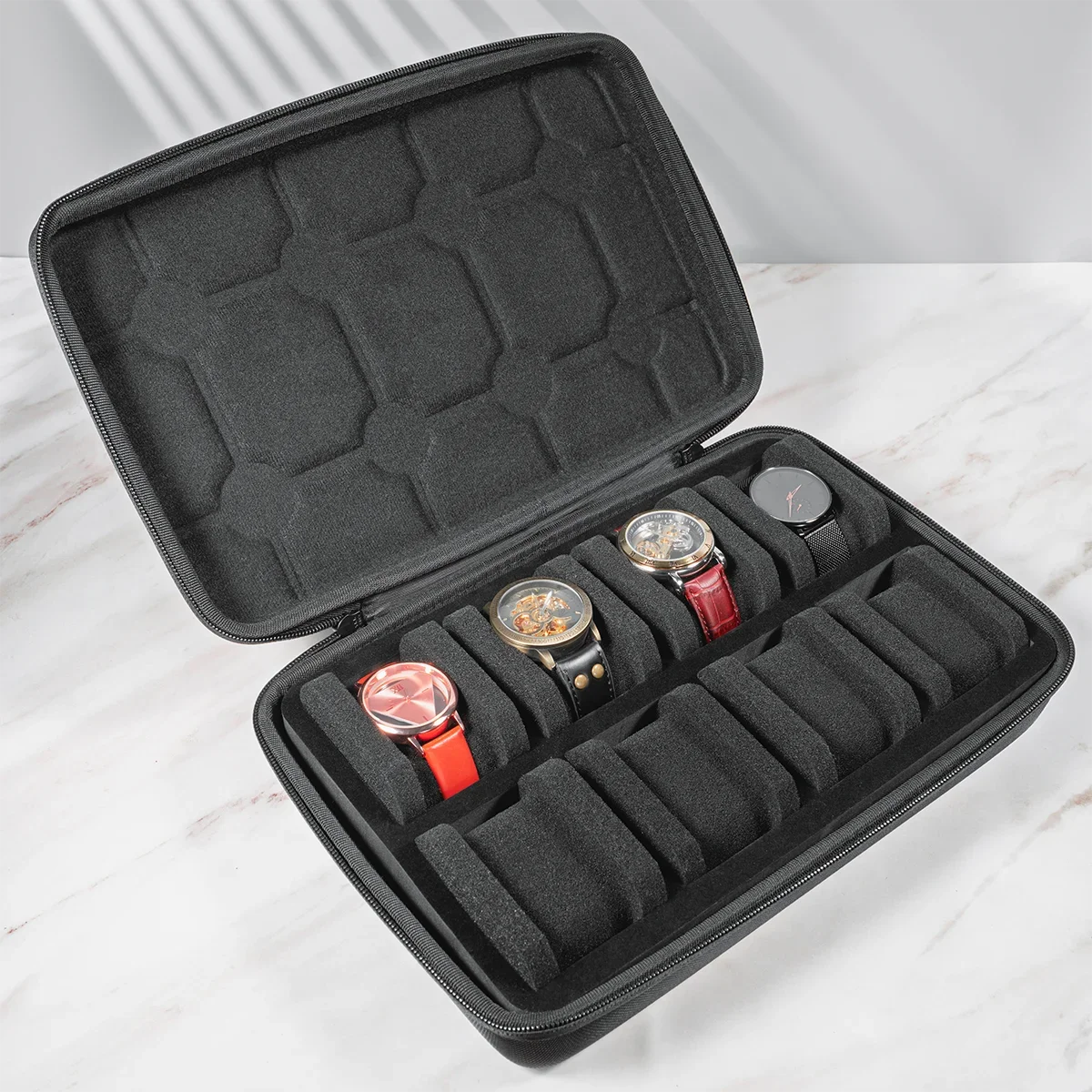 Watch Box Organizer for Men or - Tag Watches Smartwatch 评论和价格