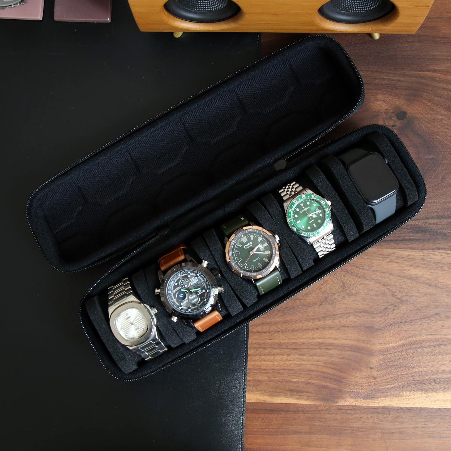Watch Box Organizer For Men or - Smartwatch I Watches 评论和价格