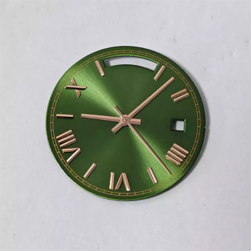 30.8mm Watch Dial + Hands Rose - Luminous Dial Face 评论和价格