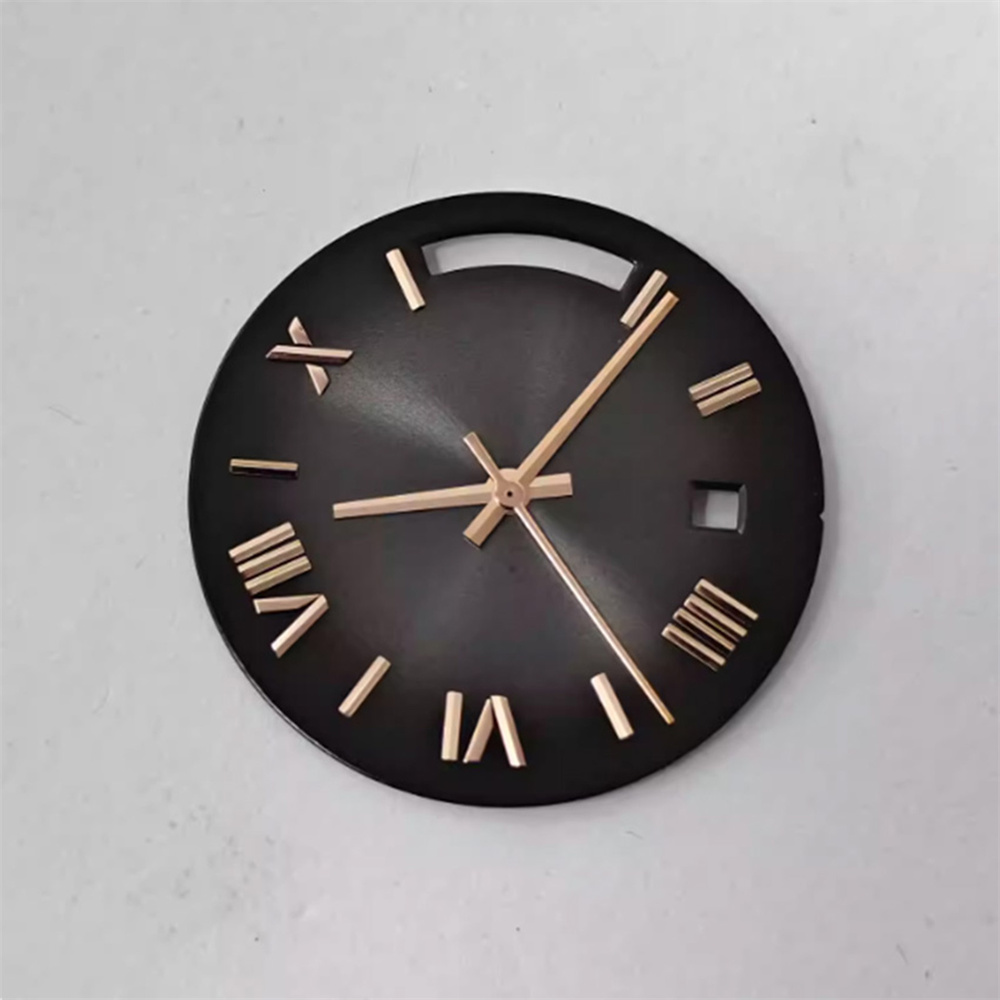 30.8mm Watch Dial + Hands Rose - Luminous Dial Face 评论和价格