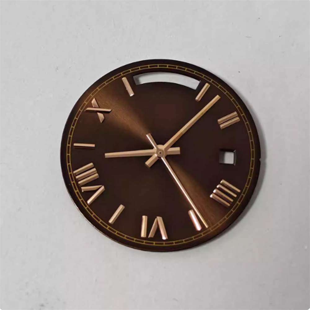30.8mm Watch Dial + Hands Rose - Luminous Dial Face 评论和价格