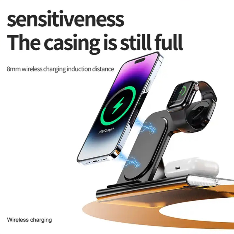 3 In 1 Wireless Charger For iP - Watch Watch Xs 评论和价格