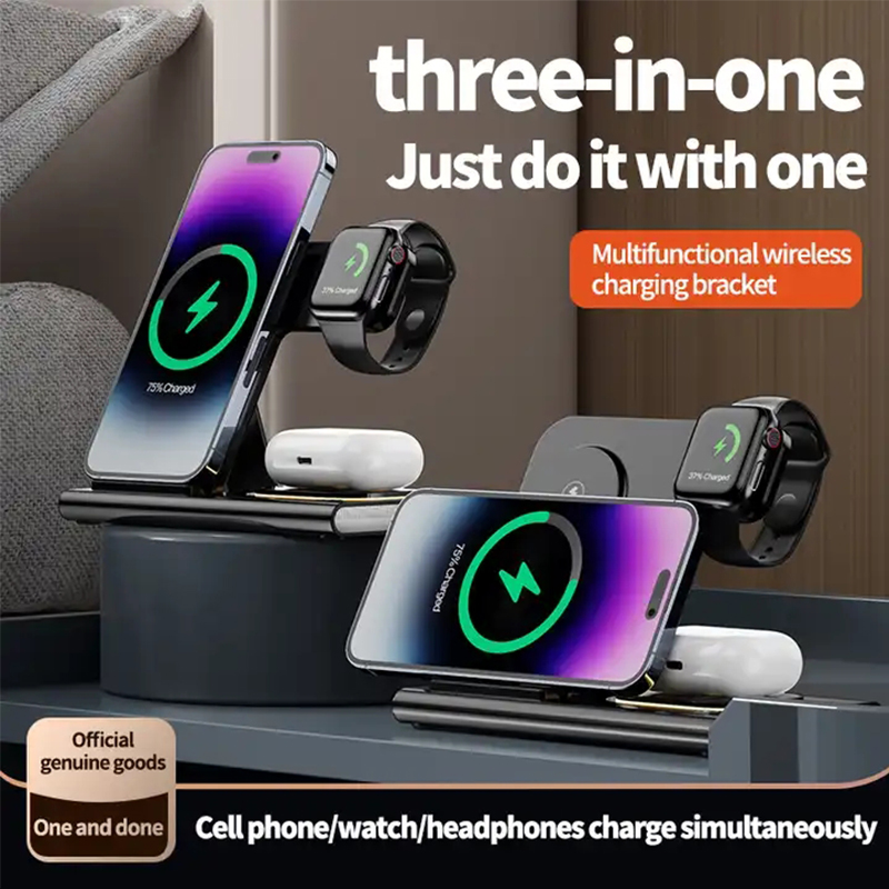 3 In 1 Wireless Charger For iP - Watch Watch Xs 评论和价格