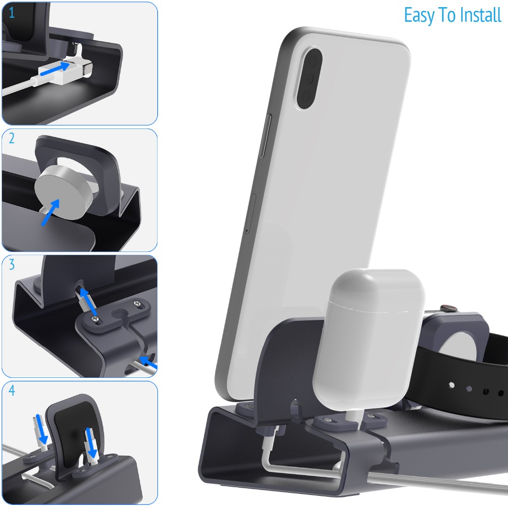 Charging Dock Station Stand Ho - Watch Watch Xs 评论和价格