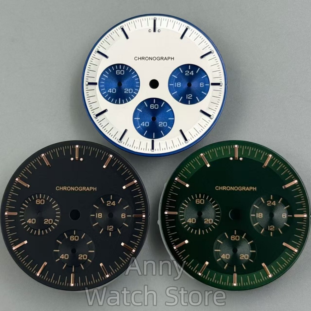 Sterile VK63 Moon Watch Dial F - Luminous Dial Face 评论和价格