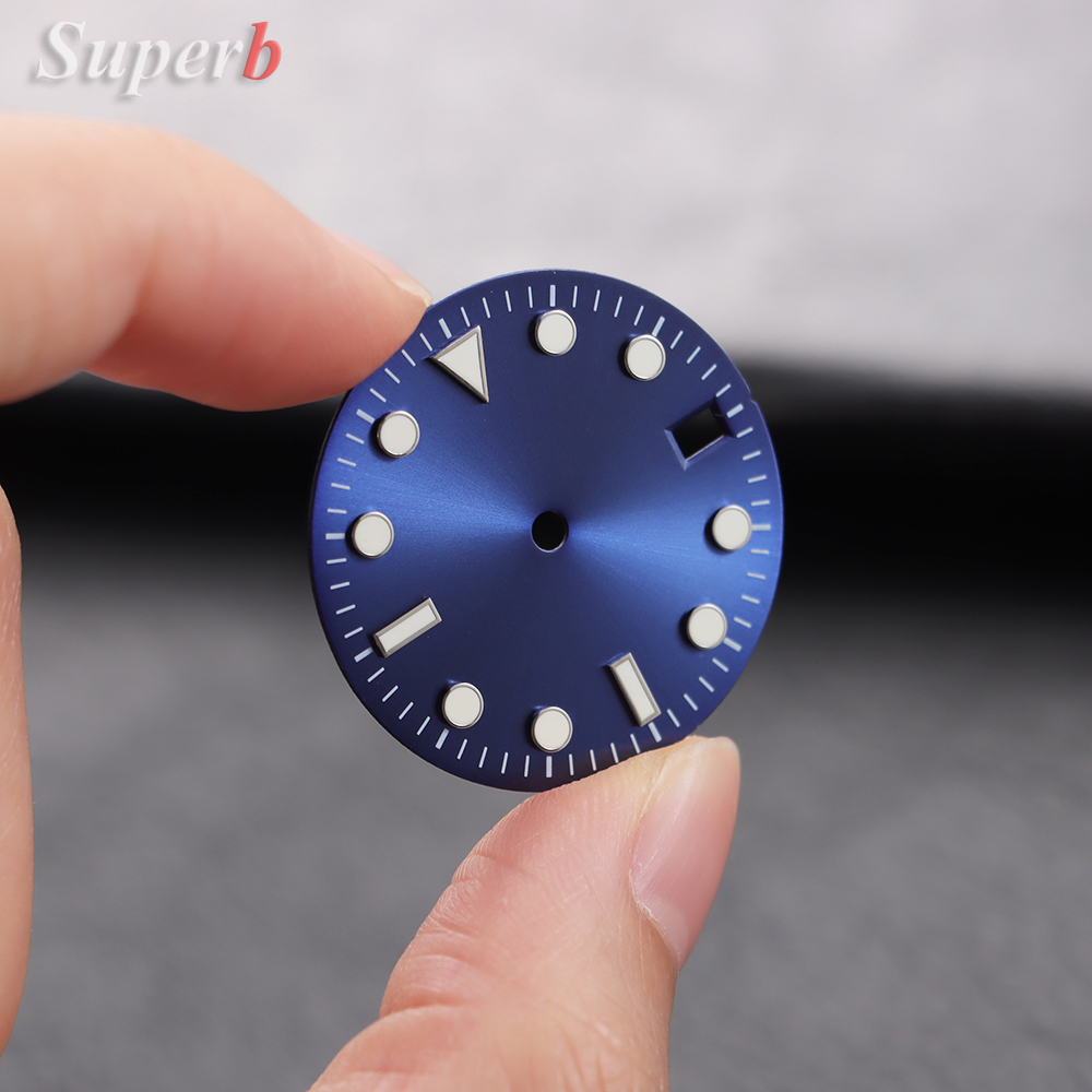 NH35 28.5mm Green Luminous S D - Luminous Dial Face 评论和价格