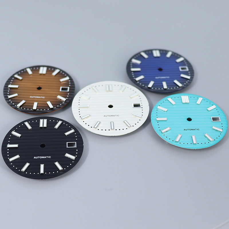 30mm 9015 Watch dial green Lum - Luminous Dial Face 评论和价格