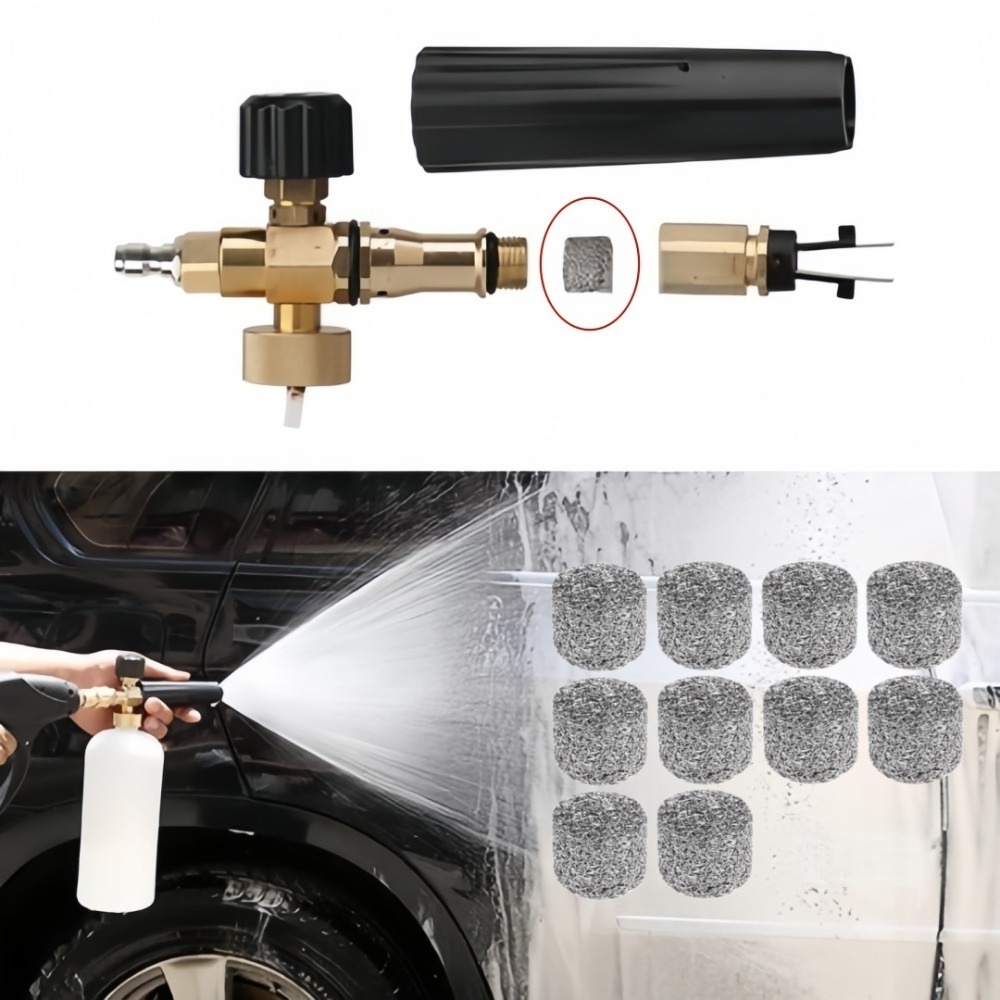 6pcs Car Wash High Density Foa - Mesh Stainless Strap 评论和价格