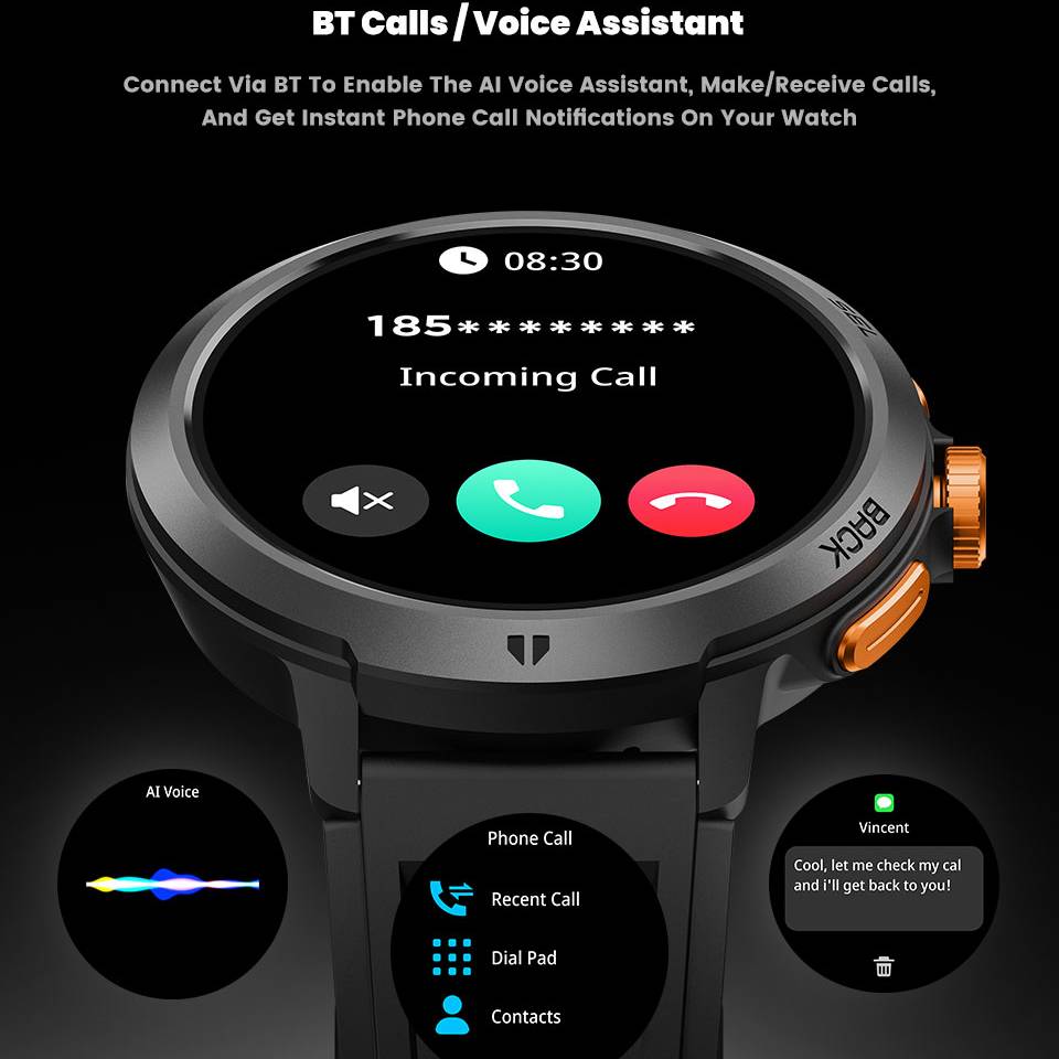 LEADOYS C33 Smart Watch with B - Smartwatch Running Watches For Men 评论和价格