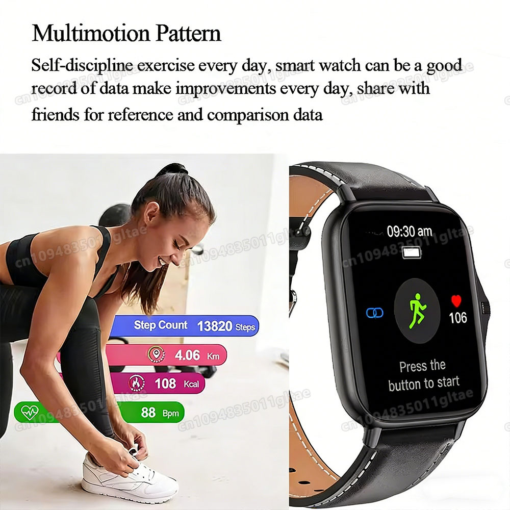 Smart Watch Android IOS Phone  - Smartwatch Square Watches For Men 评论和价格