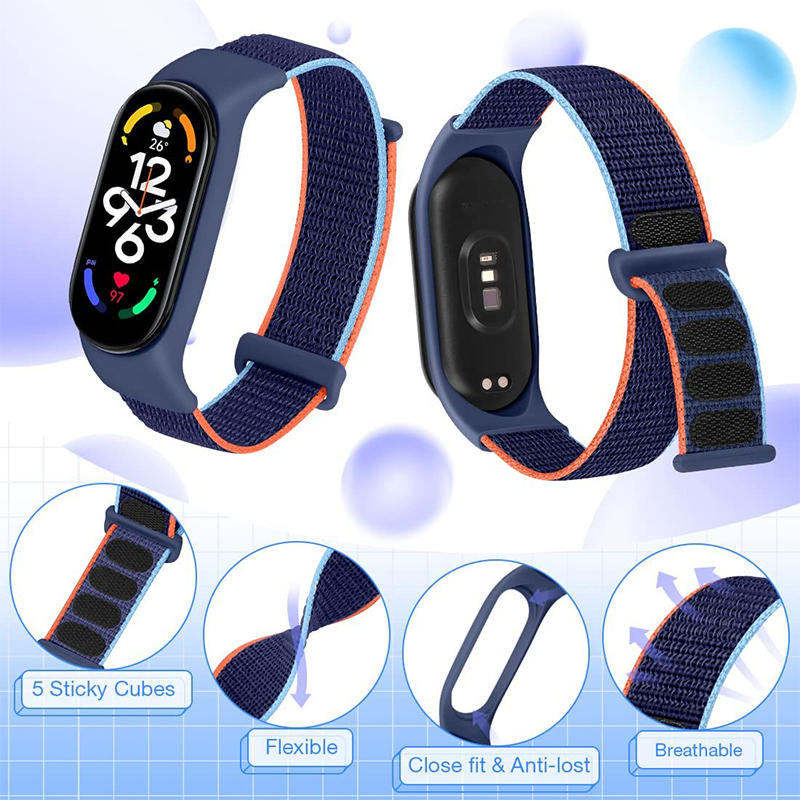 Nylon loop For Xiaomi Mi Band  - Tag Watches Smartwatch 评论和价格