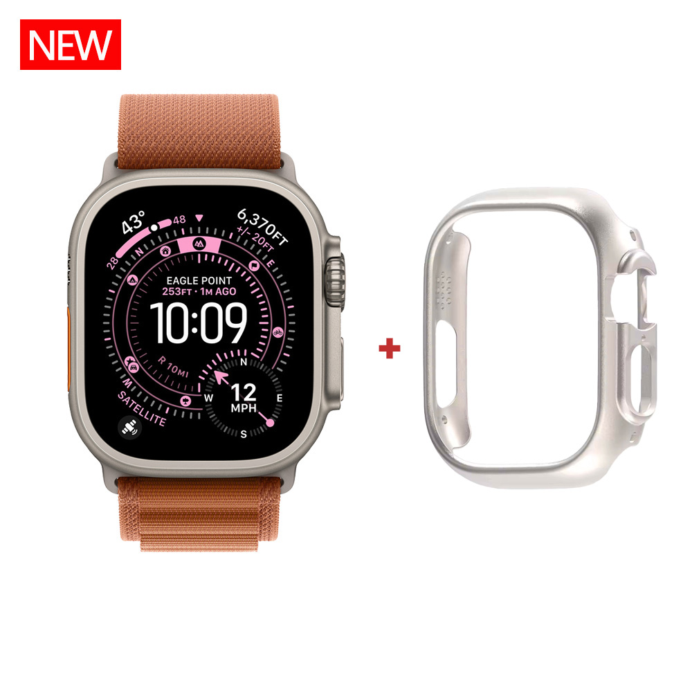 Cover Case For Apple Watch Ult - Smartwatch Watches For Men 评论和价格