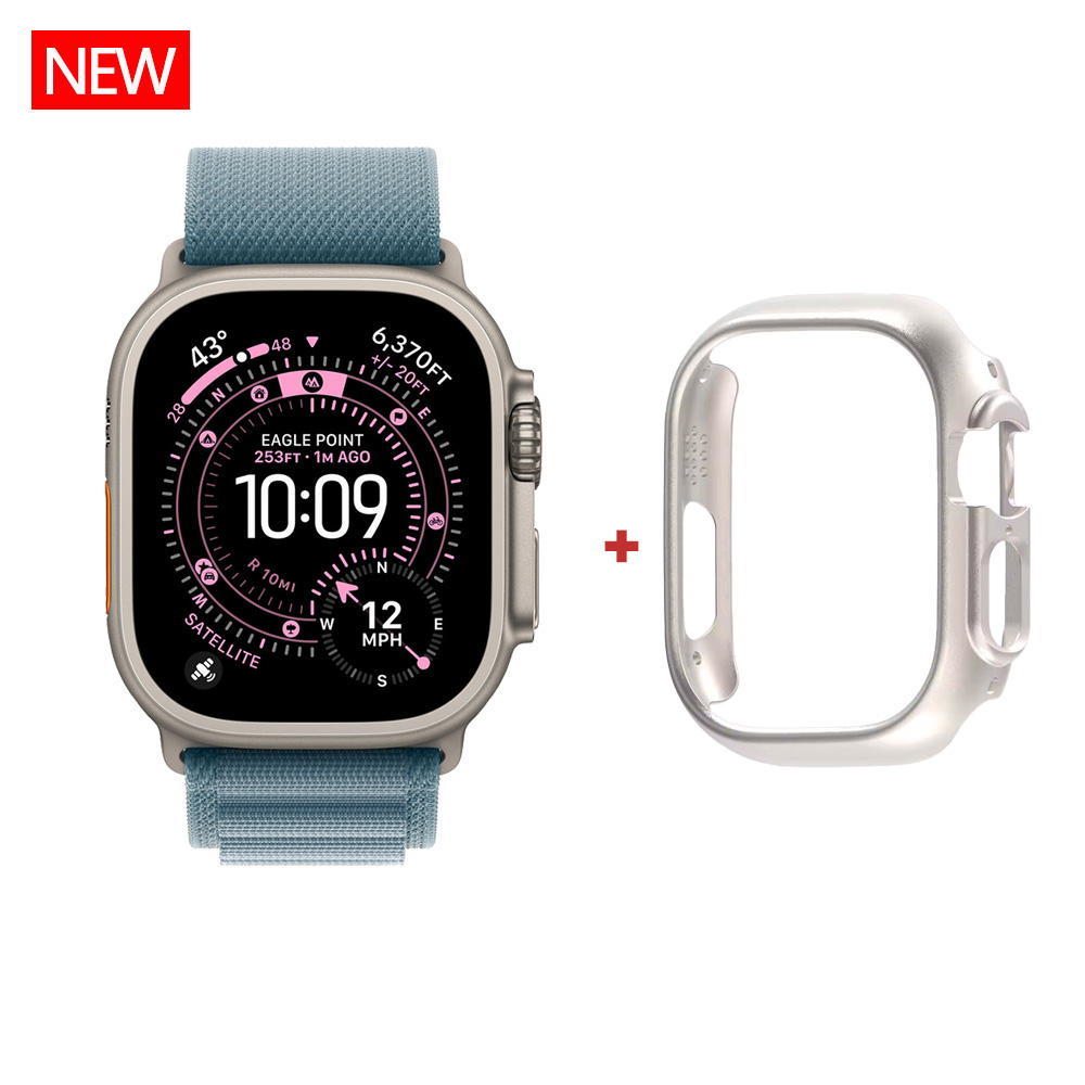 Cover Case For Apple Watch Ult - Smartwatch Watches For Men 评论和价格