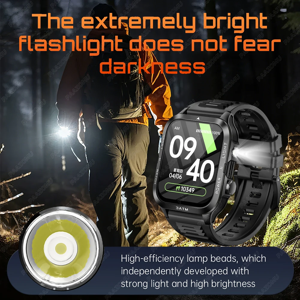 Military Grade SmartWatch Men  - Smartwatch Square Watches For Men 评论和价格