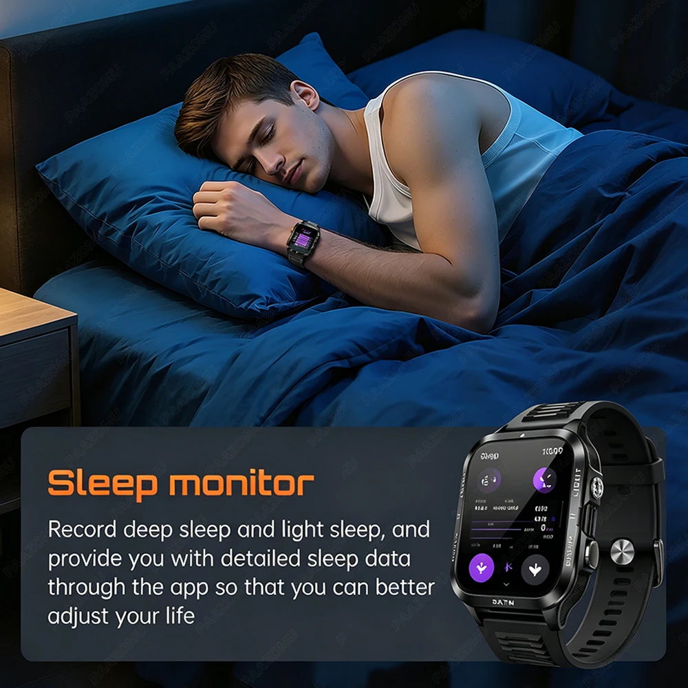 Military Grade SmartWatch Men  - Smartwatch Square Watches For Men 评论和价格