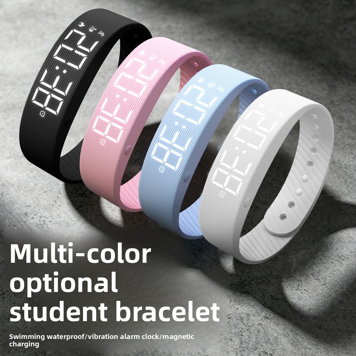 2026 New Korean Simple Watch W - Smartwatch Digital Watches For Kid Boy With Alarm 评论和价格