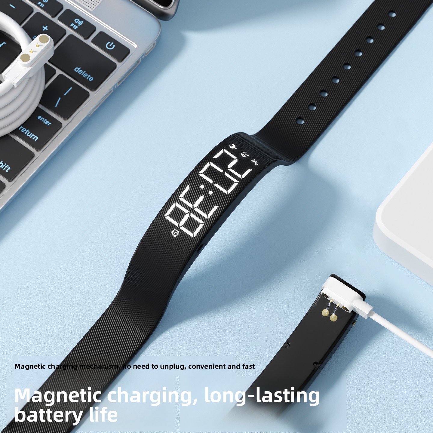 2026 New Korean Simple Watch W - Smartwatch Digital Watches For Kid Boy With Alarm 评论和价格